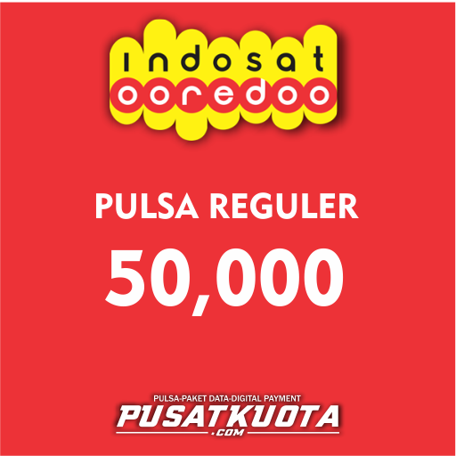 Pulsa Nasional Indosat - Indosat 50.000